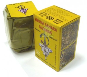 Henna Sahara Tazarine - Hennè scatola gialla